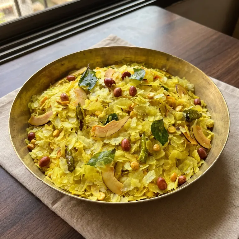 Poha Chivda (पोह्यांचा चिवडा)