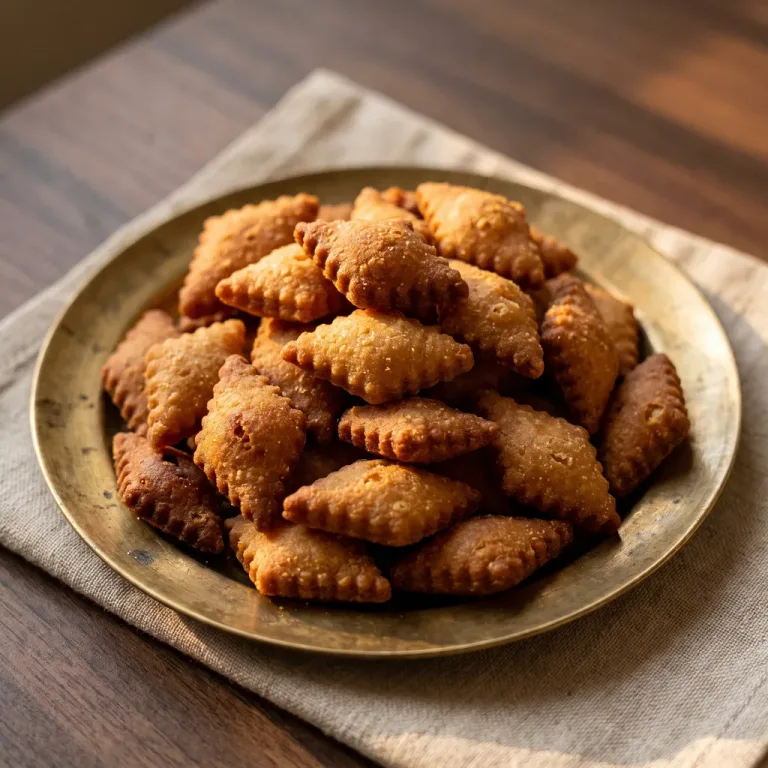 Sweet Shankarpali (गोड शंकरपाळी)