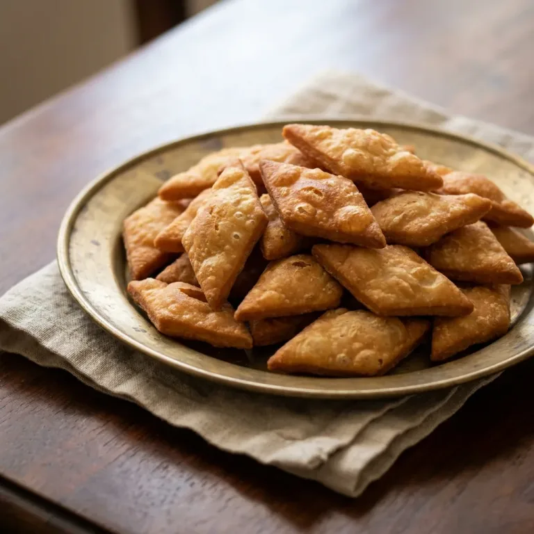Savoury Shankarpali (तिखट शंकरपाळी)